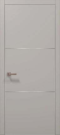 Ușă interior PL 23 – Design modern cu linii orizontale / Plato - Carlo Porte www.olivy.ro
