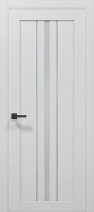 Ușă T03 Alb Mat sau Negru Mat – Design Vertical Triple Line - Tetra /Carlo Porte www.olivy.ro