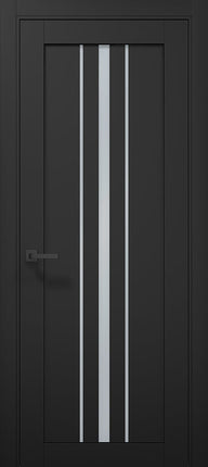 Ușă T03 Alb Mat sau Negru Mat – Design Vertical Triple Line - Tetra /Carlo Porte www.olivy.ro