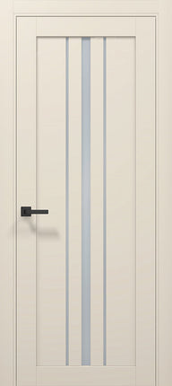 Ușă T03 Alb Mat sau Negru Mat – Design Vertical Triple Line - Tetra /Carlo Porte www.olivy.ro