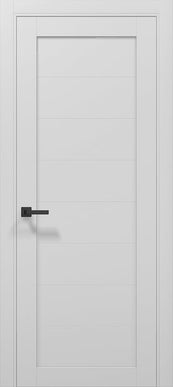 Ușă T04 Alb Mat – Design Orizontal Minimalist - Tetra / Carlo Porte www.olivy.ro