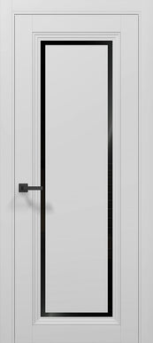 Ușă T16 – Eleganță Clasică în Gri Mat - Tetra / Carlo Porte www.olivy.ro