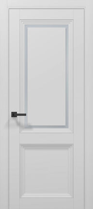 🔸 Ușă interior T17 cu geam sablat  – Eleganță clasică, adaptabilitate modernă / Tetra-Carlo Porte www.olivy.ro