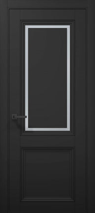 🔸 Ușă interior T17 cu geam sablat  – Eleganță clasică, adaptabilitate modernă / Tetra-Carlo Porte www.olivy.ro