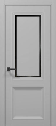 🔸 Ușă interior T17 cu geam sablat  – Eleganță clasică, adaptabilitate modernă / Tetra-Carlo Porte www.olivy.ro