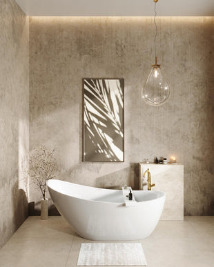 Suport pentru cadă Verona, Alb Miraggio