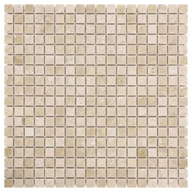 Mozaic Travertine White 15 30,5×30,5 www.CasaDeco.ro