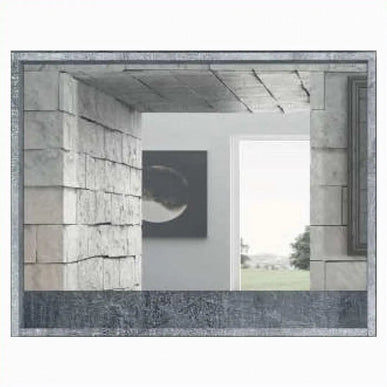 Oglindă EDDA 90 Beton Aqua Rodos