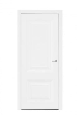 Ușă interior Smart 2 albă mată – cu toc reglabil, complet echipată Rezult