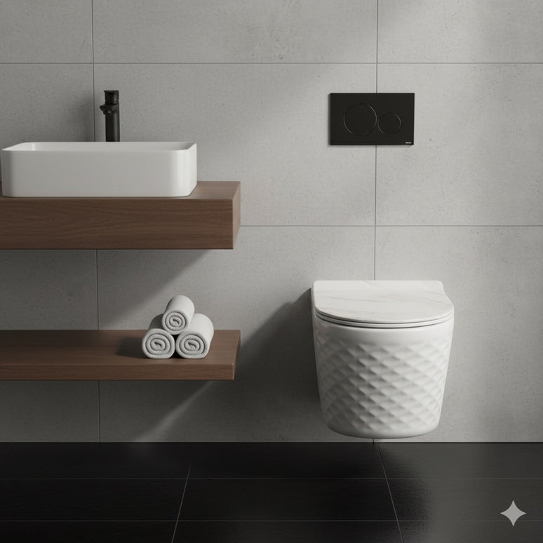 Vas WC Modern Diamond 3D