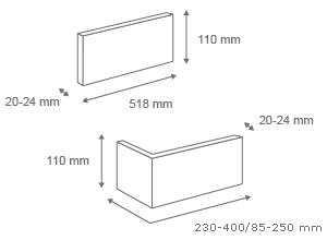 Piatra Decorativă Rimini 1 Beton (0.46mp),Stegu