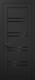 Ușă de interior T01 – Alb Mat cu Design Geometric Vertical și toc reglabil -Tetra / Carlo Porte