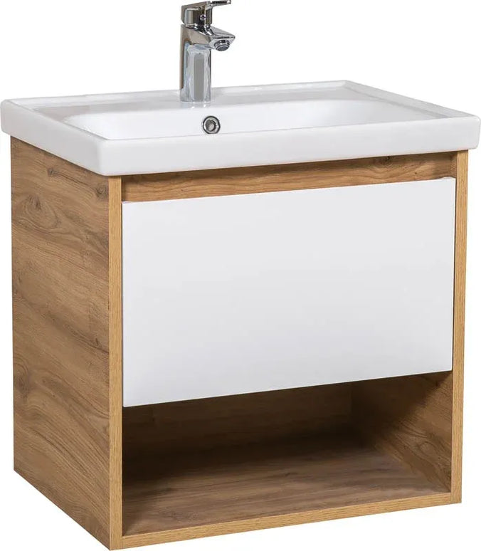 Mobilier de baie suspendat Edda, Seville