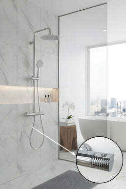 Set duș termostatic Thermostatic Lux Chrome – confort și design premium