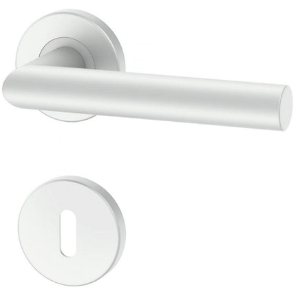 Manere usi UNO crom satin cu rozeta cheie