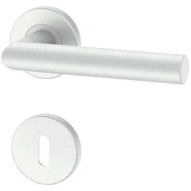 Manere usi UNO crom satin cu rozeta cheie