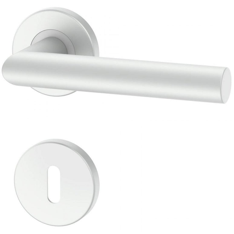 Manere usi UNO crom satin cu rozeta cheie