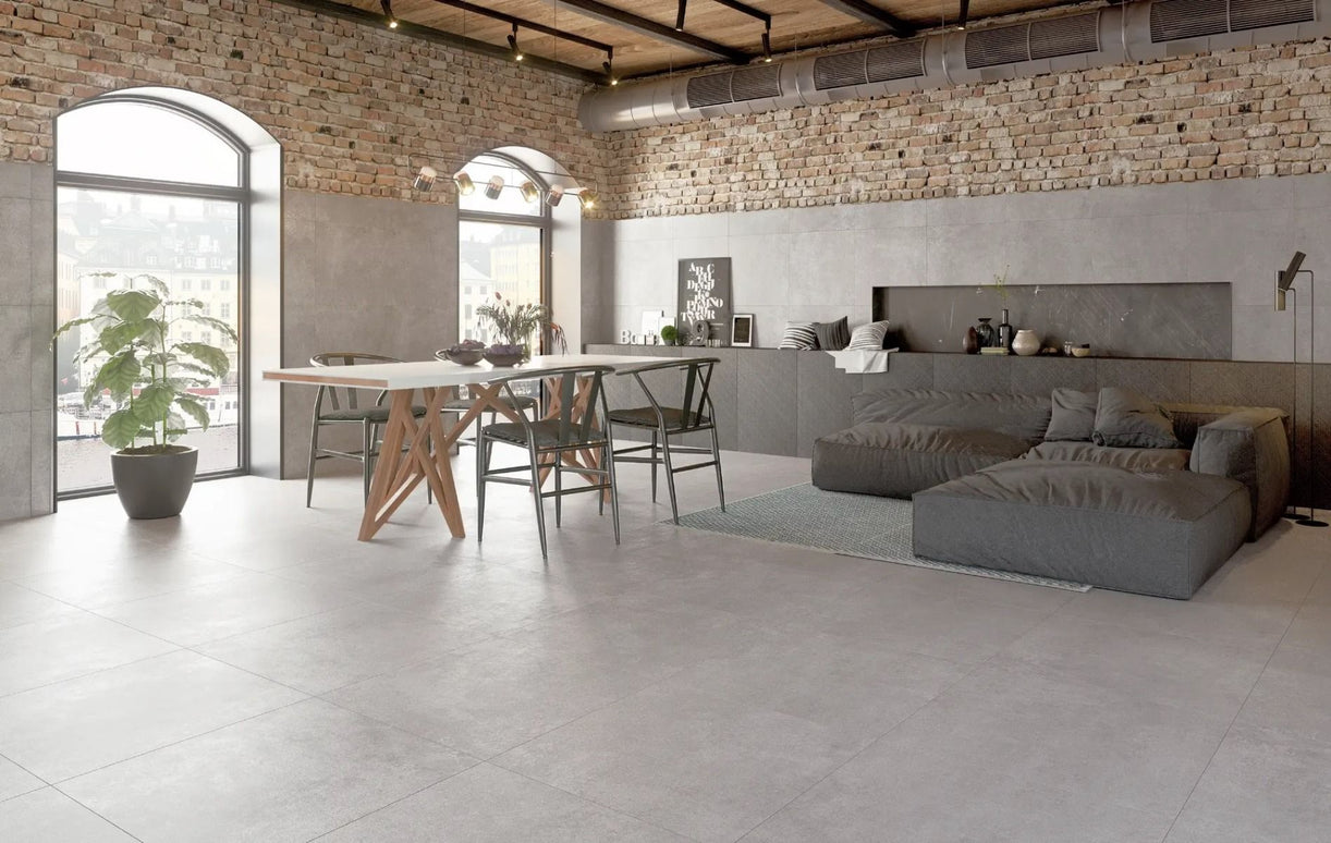 GRESIE CONCRETE GREY MAT 60X120