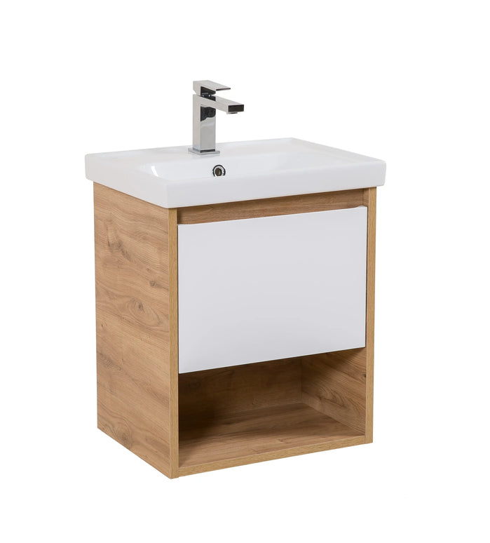 Mobilier de baie suspendat Edda, Seville