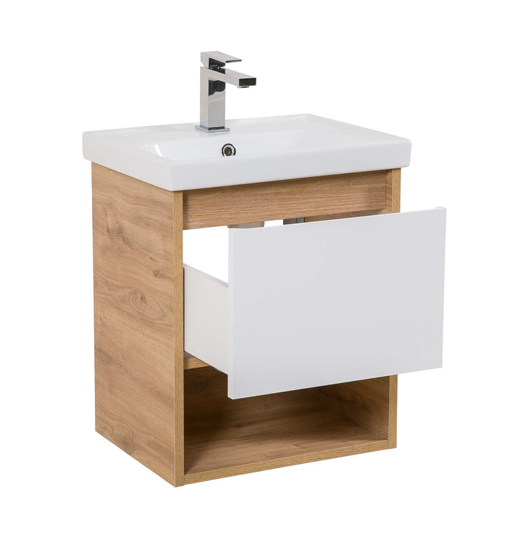 Mobilier de baie suspendat Edda, Seville