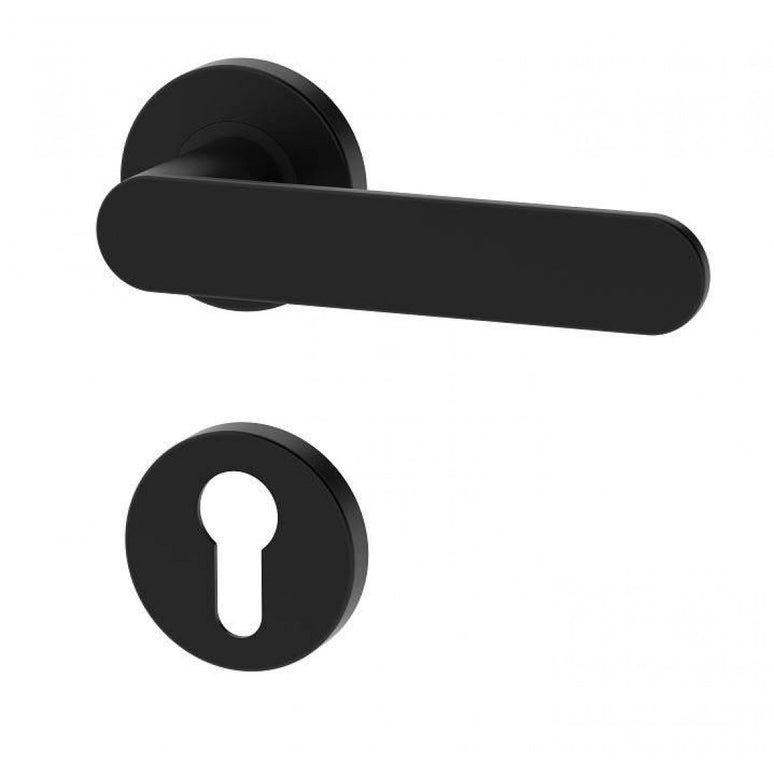 Manere usi DORO ( COMFY ) negru cu rozeta yala