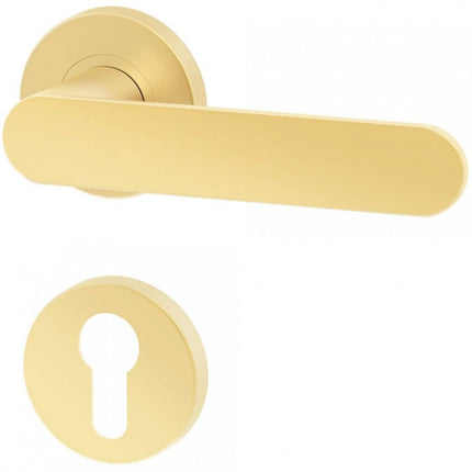 Manere usi DORO ( COMFY ) auriu mat cu rozeta yala