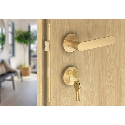 Manere usi DORO ( COMFY ) auriu mat cu rozeta yala