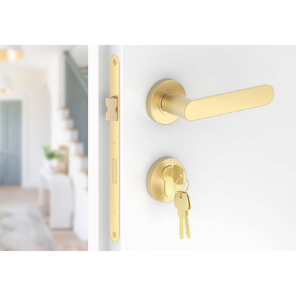 Manere usi DORO ( COMFY ) auriu mat cu rozeta yala