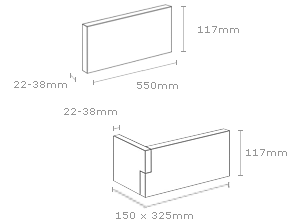 Piatra Decorativă Grenada 4 Beton (0.32mp), Stegu