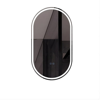 Oglindă baie H-120-1 cu LED, 3 nuanțe de lumină, anti-aburire, touch control