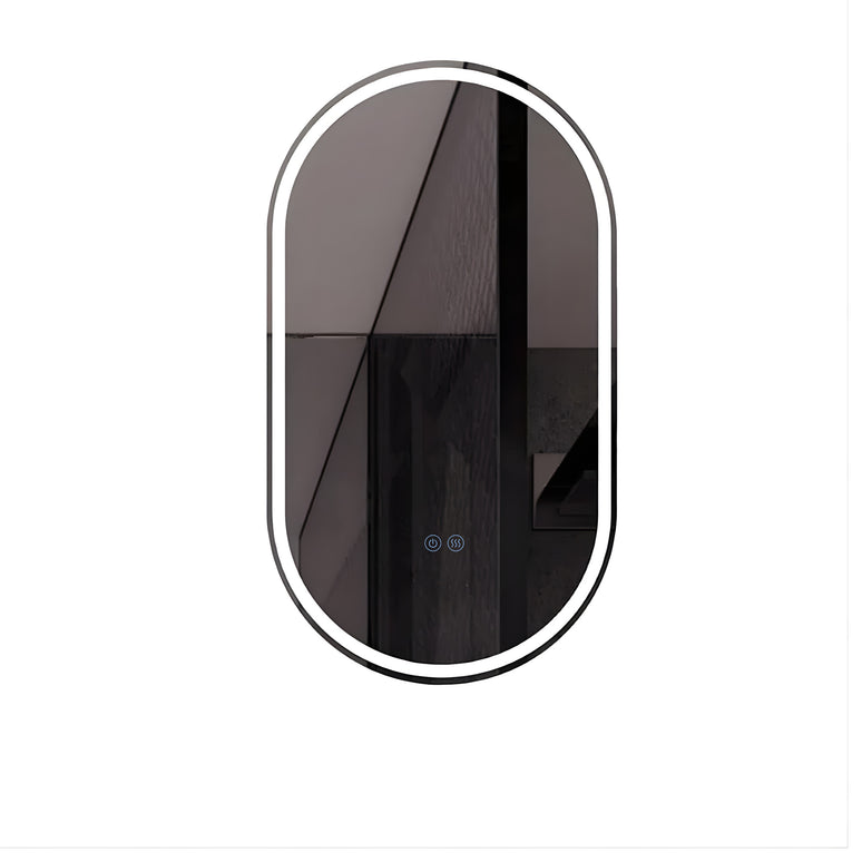 Oglindă baie H-120-1 cu LED, 3 nuanțe de lumină, anti-aburire, touch control