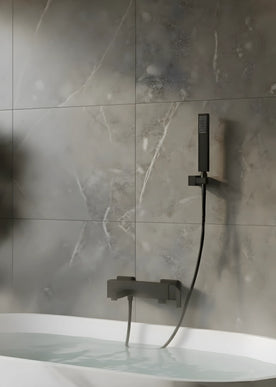 Set duș complet și cada – coloana de duș cu baterie, cap fix de cada