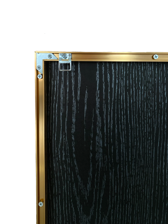 Tablou abstract cu accente albastre și glitter – 80×60 cm | Olivy