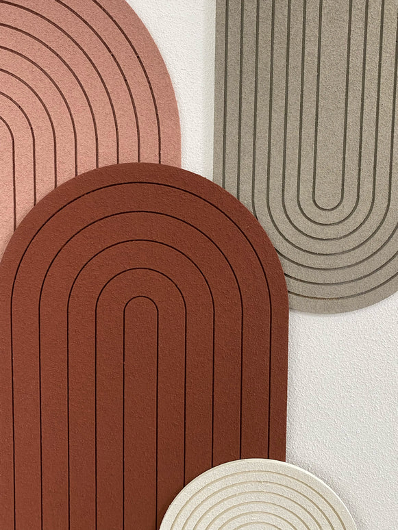 Tablou abstract în tonuri pământii – 120×80 cm | Olivy