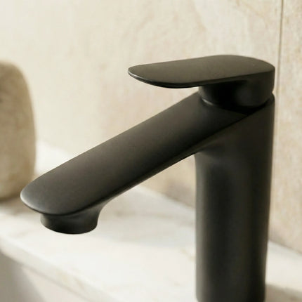 Baterie lavoar – Rinel – Negru mat