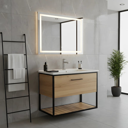 Mobilier baie suspendat Loft Scandi Seville – Design Nordic