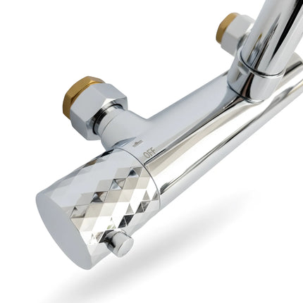 Set duș termostatic Thermostatic Urban Steel – confort și design premium