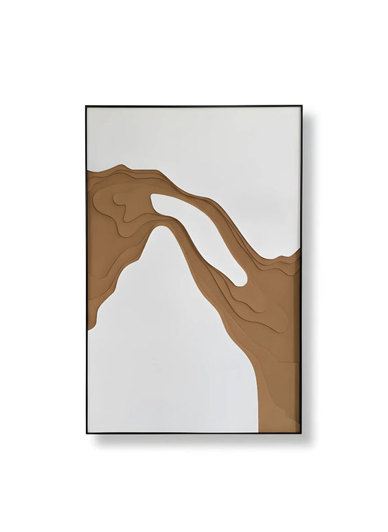 Tablou abstract texturat – 80×120 cm | Olivy