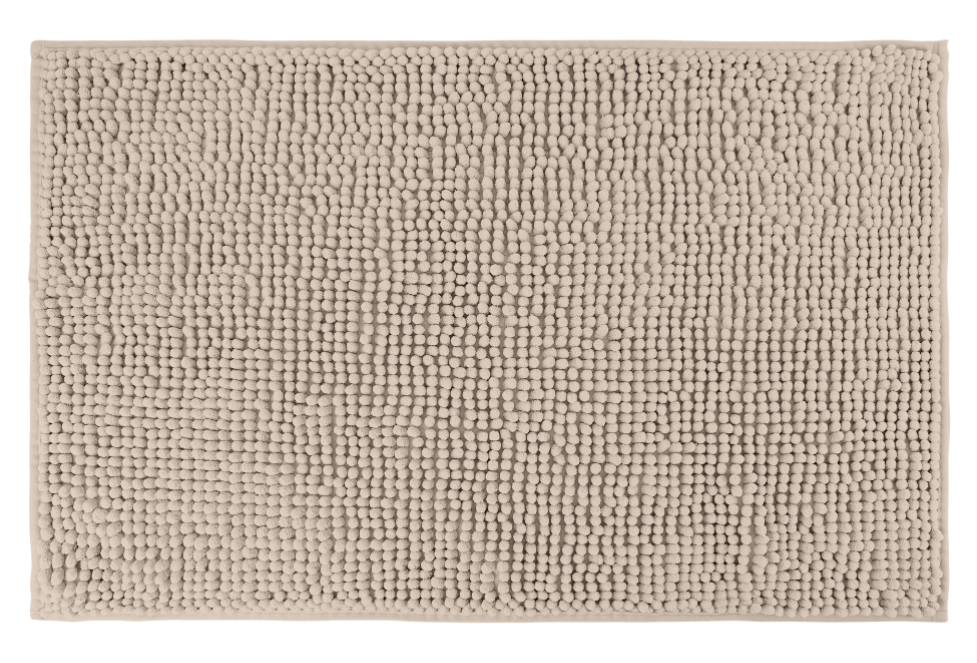 Covoras baie, SANITARY, Microfibra, 45x70 cm, Cafea cu Lapte, Dreptunghiular