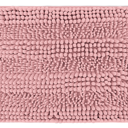 Covoras baie, SANITARY, Microfibra, 45x70 cm, Roz , Dreptunghiular