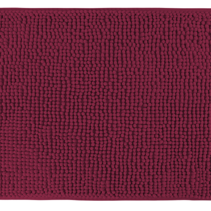 Covoras baie, SANITARY, Microfibra, 45x70 cm, Visiniu , Dreptunghiular