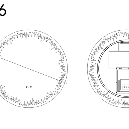 Oglindă baie LED ⌀70 cm rotundă, 3 nuanțe de lumină, dezaburire și touch control J-2086