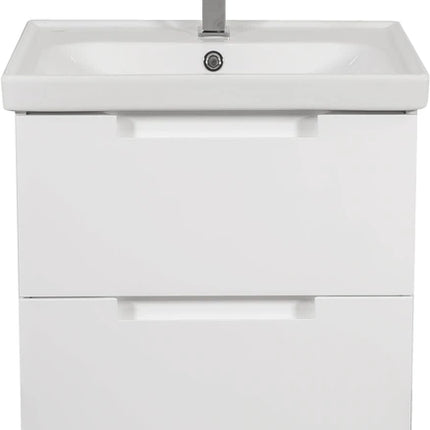 Mobilier de baie suspendat Infinity, Alb