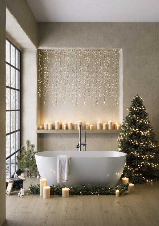 Cadă din compozit albă lucioasă Greenland