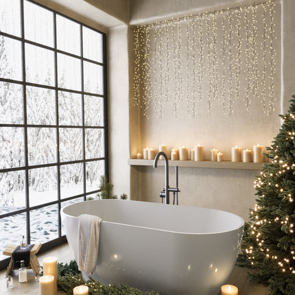 Cadă din compozit albă lucioasă Greenland