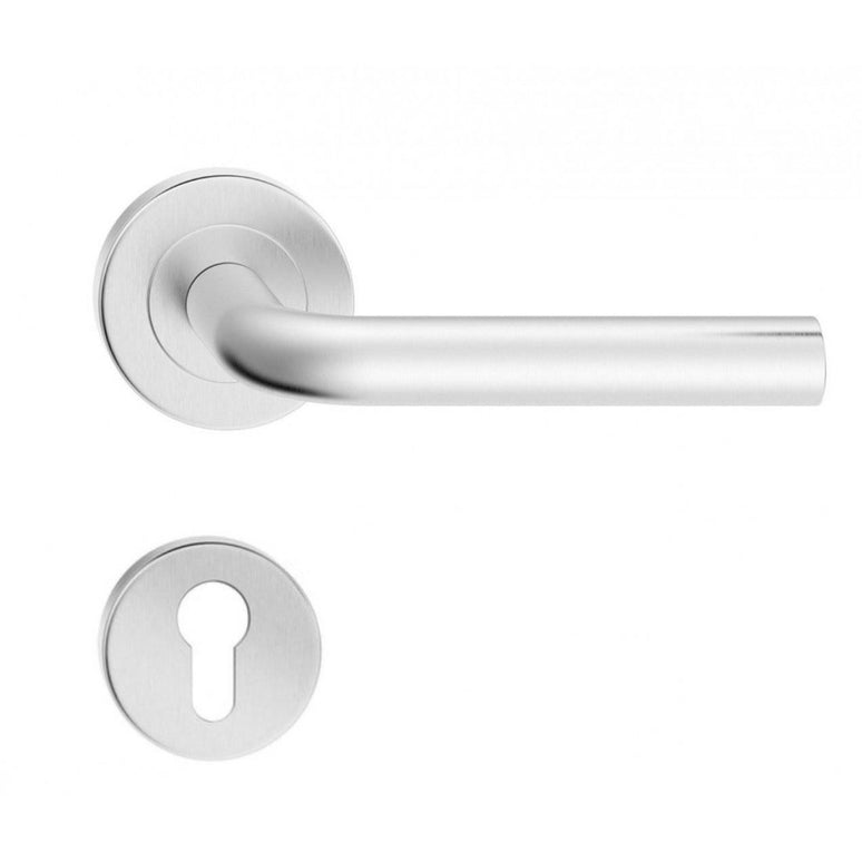 Manere usi LIU (DOMINO) inox cu rozeta yala