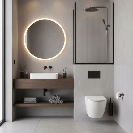Vas WC Suspendat White Glossy  - W03-S