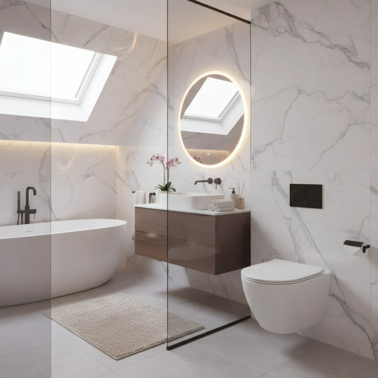 Vas WC Suspendat Luxury Alb  Mat