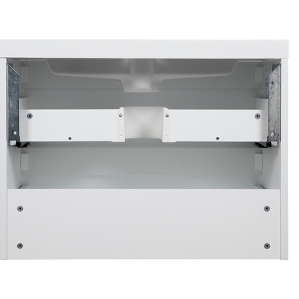 Mobilier de baie suspendat Accent Lux alb