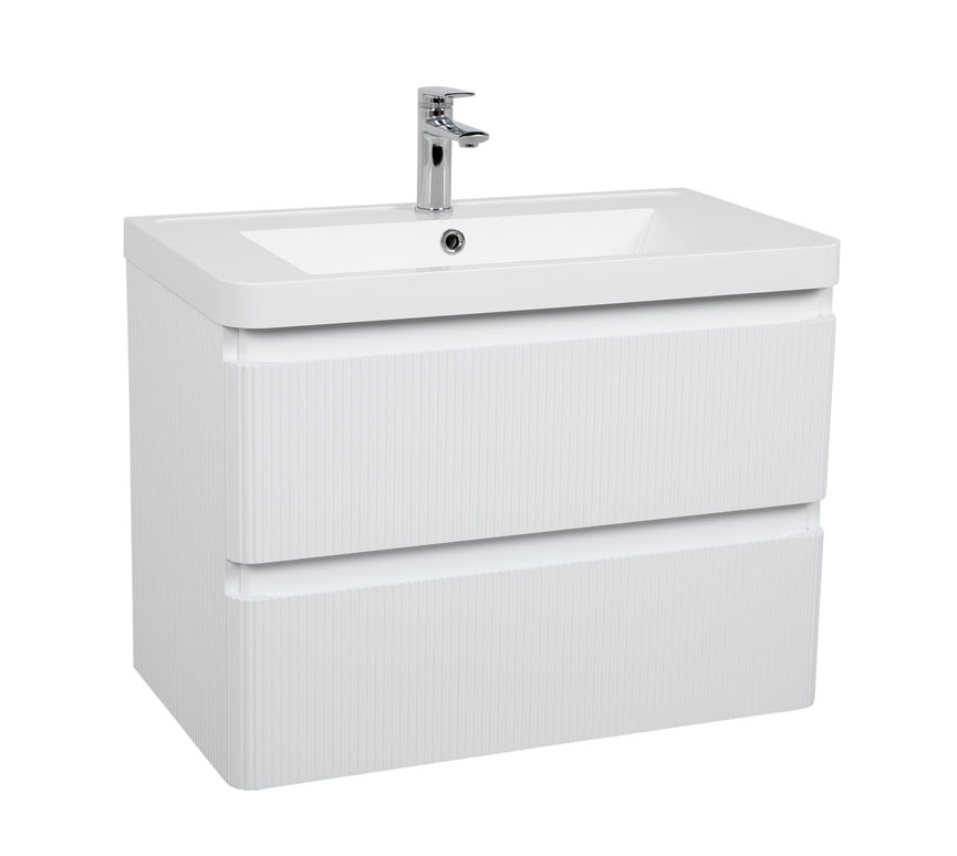Mobilier de baie suspendat Accent Lux alb